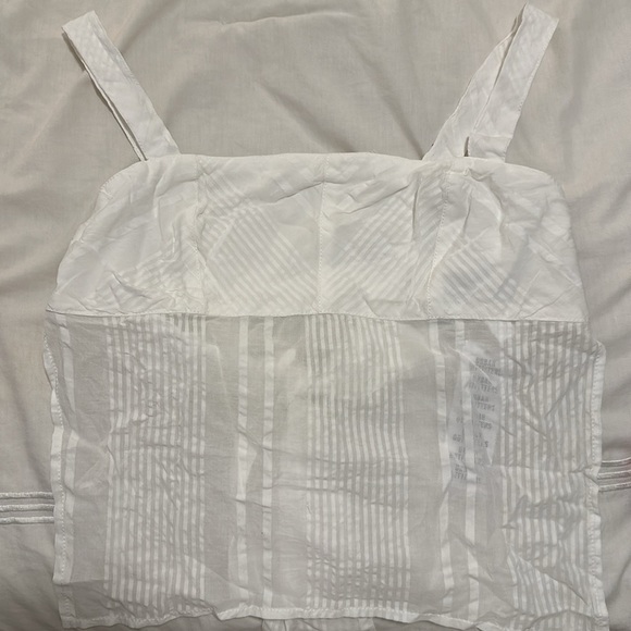 NWT UO Ecote Jana Tie-Back Top in White Size L SOLD OUT - Picture 9 of 13